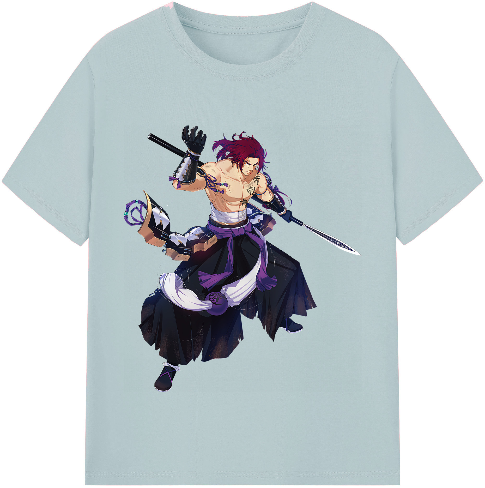 （画像用） 刀剣乱舞 Touken Ranbu 綿100％半袖Tシャツ（フロントプリント）